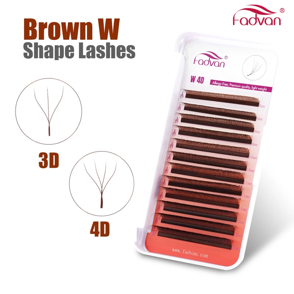 FADVAN Marrone 3D/4D W Forma D - Eyelash Extension Last recensione e prezzo